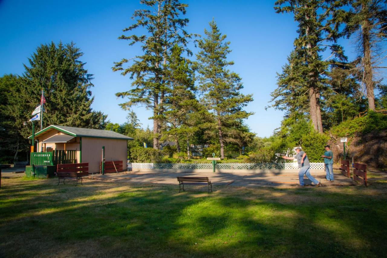 Long Beach Camping Resort Yurt 10 Oceanview Exterior photo